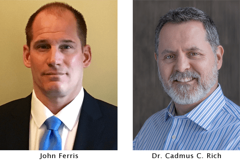 John Ferris and Dr. Cadmus C. Rich