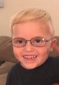 Sawyer with glasses